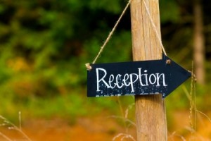 Wedding Reception Sign